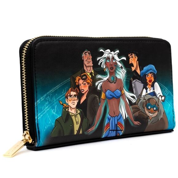 Danielle Nicole Disney Atlantis Zip Around Wallet - Picture 2 of 4